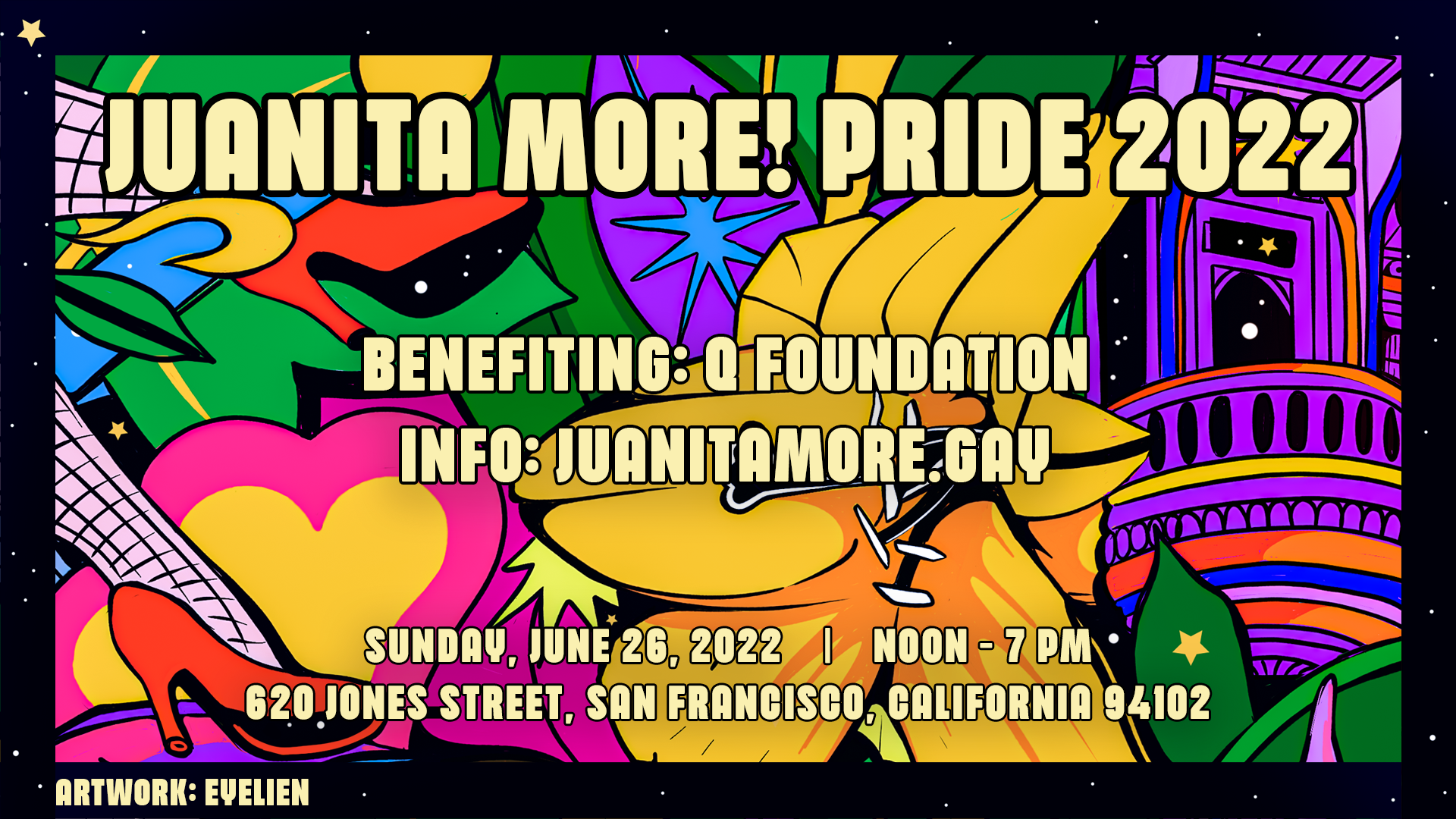 Juanita MORE! Annual Pride Party 2022 Event Image