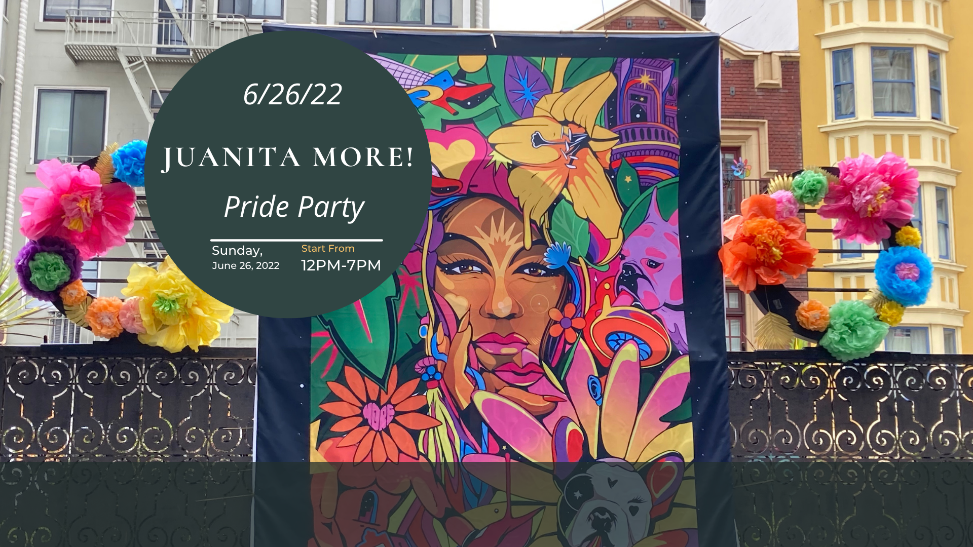 Juanita MORE! Annual Pride Party 2022 Event Image