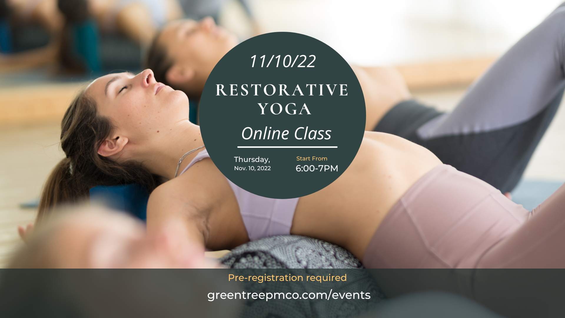 Restorative Yoga for Sleep Event Image