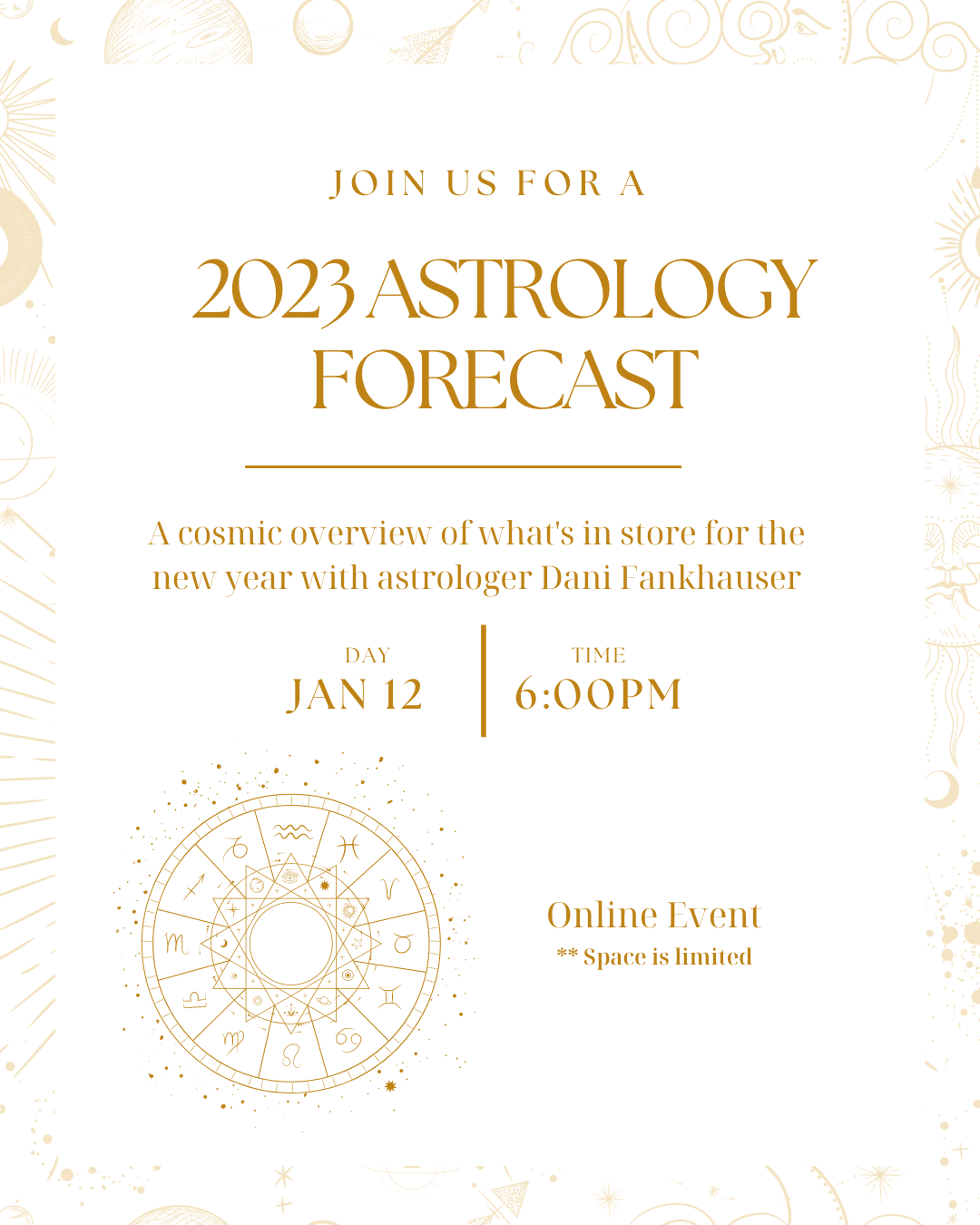 2023 Astrology Forecast Event Image